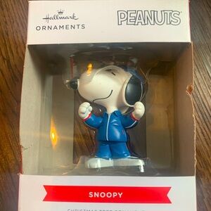 Hallmark Peanuts Snoopy in Blue Suit Ornament - BRAND NEW IN BOX